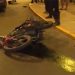 MOTOCICLISTA EBRIO SE DESPISTA EN PLENA AVENIDA