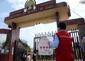 CONTRALORÍA ADVIERTE RIESGOS EN ADJUDICACIÓN DE OBRA ELÉCTRICA EN UNIVERSIDAD AMAZÓNICA DE MADRE DE DIOS