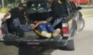 Accidente de tránsito en el cruce de la muerte