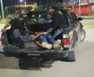 Accidente de tránsito en el cruce de la muerte