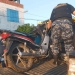 DELINCUENTES ABANDONAN MOTOCICLETA ROBADA