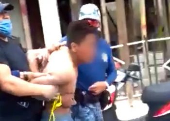 MENOR EBRIO QUISO COMER CHICHARRONES GRATIS