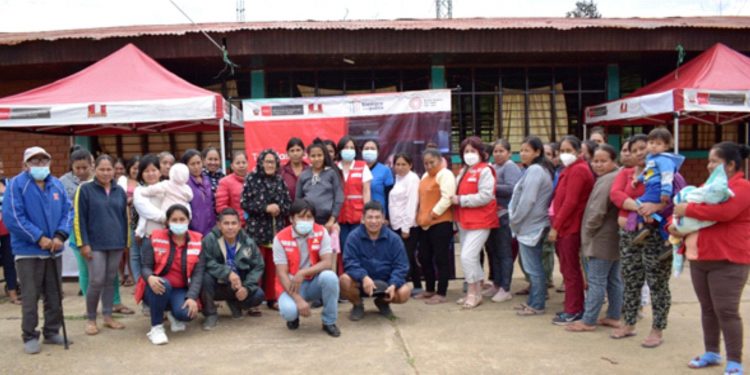 PROGRAMA JUNTOS PROMUEVE EL ACCESO AL PAQUETE  INTEGRAL DE SALUD EN MADRE DE DIOS