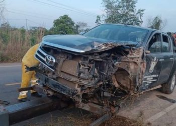 VIOLENTO ACCIDENTE DE TRÁNSITO