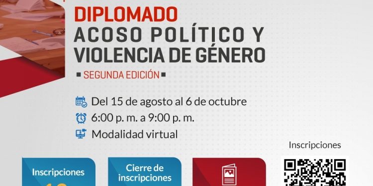 JNE OFRECE DIPLOMADO SOBRE ACOSO  POLÍTICO Y VIOLENCIA DE GÉNERO