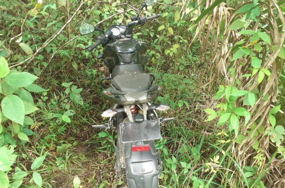 HALLAN ABANDONADAS MOTOCICLETAS ROBADAS