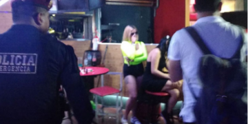 INTERVIENEN MUJER ECUATORIANA EN ANTRO DE DIVERSIÓN
