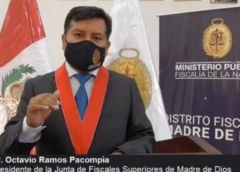 Así lo manifestó Presidente de la junta de Fiscales de Madre de Dios