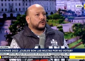 JNE RECUERDA QUE MULTAS POR NO VOTAR OSCILAN ENTRE 23 Y 92 SOLES