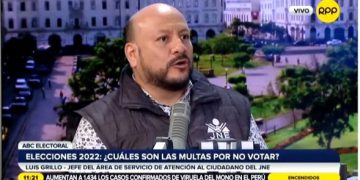 JNE RECUERDA QUE MULTAS POR NO VOTAR OSCILAN ENTRE 23 Y 92 SOLES