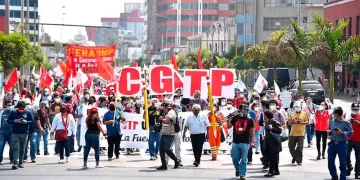 CGTP: “Nos sumamos a la protesta nacional que originó el presente régimen de Dina Boluarte”