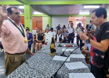 PRESENTAN A NUEVO PRESIDENTE DEL COMITÉ MULTISECTORIAL DE SALUD LOCAL PARA LA LUCHA CONTRA EL DENGUE