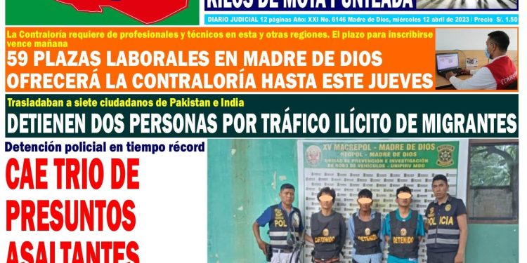 MIERCOLES 12 ABRIL 2023