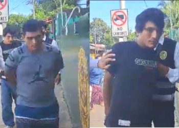 CAEN PRESUNTOS  ASALTANTES QUE  BALEARON A MUJER LLEVÁNDOSE 65 MIL  SOLES