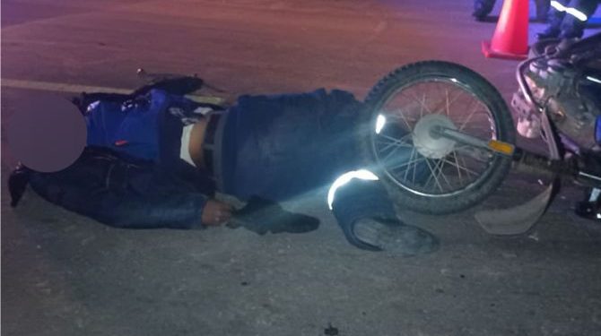 ACCIDENTE EN JR. CAJAMARCA  DEJA UN HERIDO DE CONSIDERACIÓN