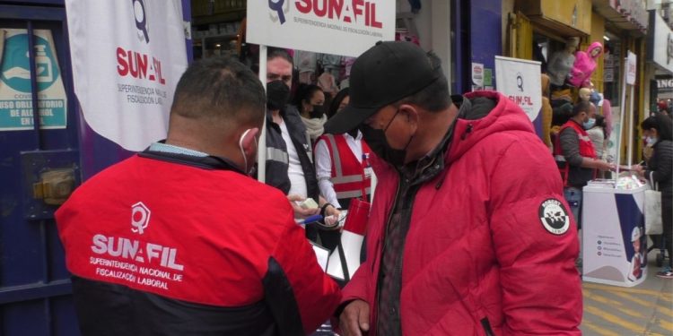 SUNAFIL: MÁS DE 475 MIL TRABAJADORES FORMALIZADOS A NIVEL NACIONAL EN LO QUE VA DEL AÑO