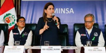 MINISTRA ROSA GUTIÉRREZ: SIETE REGIONES REPORTAN  UNA CURVA EN DESCENSO DE CASOS DE DENGUE
