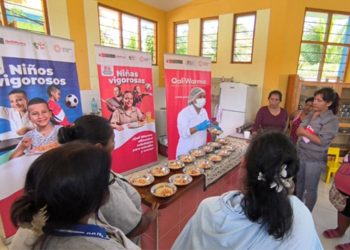 COMITÉS DE ALIMENTACIÓN ESCOLAR RECIBIERON  CAPACITACIÓN EN LA PREPARACIÓN DE DESAYUNOS ESCOLARES DE QALI WARMA