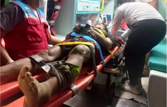 EVACUAN DE URGENCIA A POBLADOR MORDIDO POR UNA VÍBORA