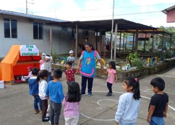 REALIZARON EXITOSO SIMULACRO PROGRAMADO  POR INDECI Y MINEDU