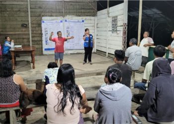 SUNASS BRINDA ASISTENCIA TÉCNICA PARA IMPLEMENTACIÓN DE CUOTA FAMILIAR EN COMUNIDAD NATIVA DE BOCA PARIAMANU