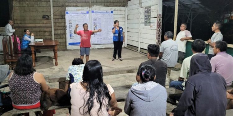 SUNASS BRINDA ASISTENCIA TÉCNICA PARA IMPLEMENTACIÓN DE CUOTA FAMILIAR EN COMUNIDAD NATIVA DE BOCA PARIAMANU