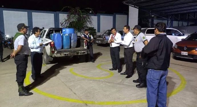 MINISTERIO PÚBLICO DONA MAS DE  MIL 200 GALONES DE COMBUSTIBLE  A LA XV MACREPOL MADRE DE DIOS
