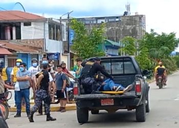 DOS HERIDOS EN CHOQUE DE MOTOS EN  JR. CAJAMARCA CON PUNO